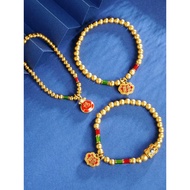 gelang titanium anti karat original gelang couple Ancient French Trendy Chinese Style Vietnam Sand G