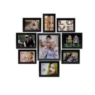 PREMO Photo Wall-Flower-Set of 9 Photo Frame