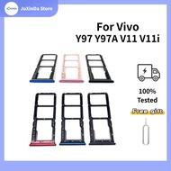 For VIVO Y97/ V11 Sim Card Tray For VIVO Y97A/V11i Sim Card Slot Holder Card Holder Reader SD Slot A