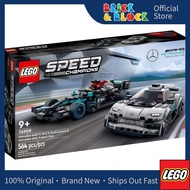 LEGO 76909 Mercedes-AMG F1 W12 E Performance & Mercedes-AMG Project One | LEGO Speed Champions