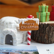 Christmas Ice Theme Mystery Box Decoration Polar Igloo Igloo Gift Pack Christmas Tree Decoration Sce