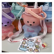 Gemoy Bear Drinking Bottle 1300ml Children's Drinking Bottle