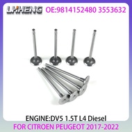 DV5 Engine Intake Valve For CITROEN BERLINGO C3 C4 C5 PEUGEOT 2008 208 3008 301 308 OPEL 1.5L 1.5 L 
