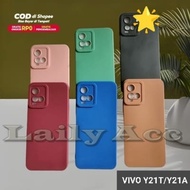 Softcase Macaron Pro Camera VIVO Y21T/Y21A