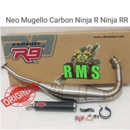 knalpot r9 ninja r ninja rr new neo mugello knalpot racing r9 mugello