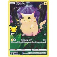Pokémon TCG Card Pikachu 25th Anniversary Celebrations 005/025