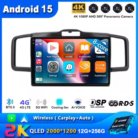 Android 15 For Honda Freed 1 Spike 2008 2009 2010 2011 2012 - 2016 Car Radio Navigation Multimedia P
