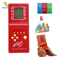 Retro Handheld Boy Block LCD Tetris Game Mini Arcade Pixel Gameboy Toy Toys Fun Nanabi