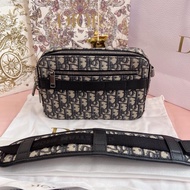 Dior迪奧 Safari老花信使包 男女同款