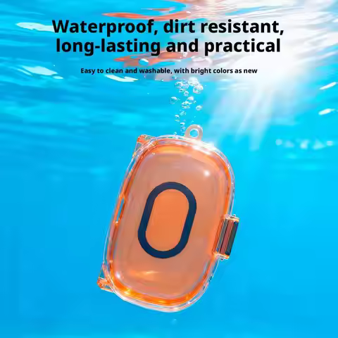 For Endurance Peak 3 Earbuds Protective Case TPU Shockproof Dustproof Cover With Carabiner Hook for 