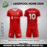 Premium Football Jersey Liv3rrp00L Home 2024 Free Custom Name & Back Number