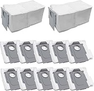 Eagles 12 Pack Dust Bag Compatible with Roborock Q Revo/QV 35S/ 35A/ Qrevo S5V/ Saros 10R/Qrevo Edge