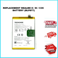 COMPATIBLE TC REALL.MEE 8 / REALME 8I / C35 BATTERY (BLP877)