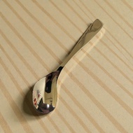 [LINOX] 316 Stainless Steel Learning Spoon|Round Good Entrance|15cm Spoon |Curved |Stainless |316