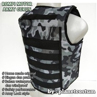 Army Motorcycle Vest Police touring bikers Police gojek grab Windproof Camouflage airsoft Thick Lightweight