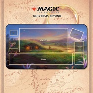 Playmat House Hobbit Stitched Edge - MTG Magic The Gathering x The Hobbit Anime Battle Card Stitched