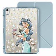 迪士尼 茉莉公主 iPad Air 11/pro13可拆式防摔透明筆槽摺套ipad