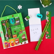 6in1 Christmas Stationery Set For Kids New Year Gift Box