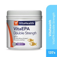VITAHEALTH Vitaepa Double Strength 120's- Omega 3, Fish Oil Supplement, Multivitamin Supplement HMS 