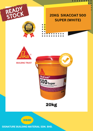 20kg SIKA SikaCoat®-500 Super(Grey OR White) WATERPROOFING LIQUID MEMBRANE COATING WITH INTERNALLY R