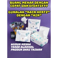 {📢PROMO} Kain Hertz buang mekap dengan air -cepat & efektif! Makeup Remover by just adding WATER 📢促销