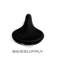 Snail Bike Saddle with Suspension Spring Marin Butterfly Type Black (Saddle with Suspension)