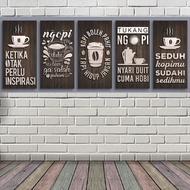 Coffee Theme Wall Decoration, Cafe Display, Coffee Shop, Modern Cafe Decoration