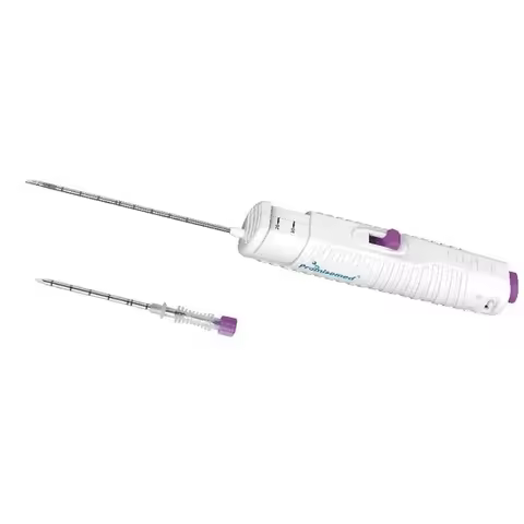 Disposable biopsy needle, Coaxial semi-automatic biopsy needle , Liver kidney spleen breast soft tis