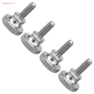 【IMBUTFL】Screw Glass Lock Hand Tighten Knurl Head Knurled Screw M3*3/M3*4/M3*5/M3*6