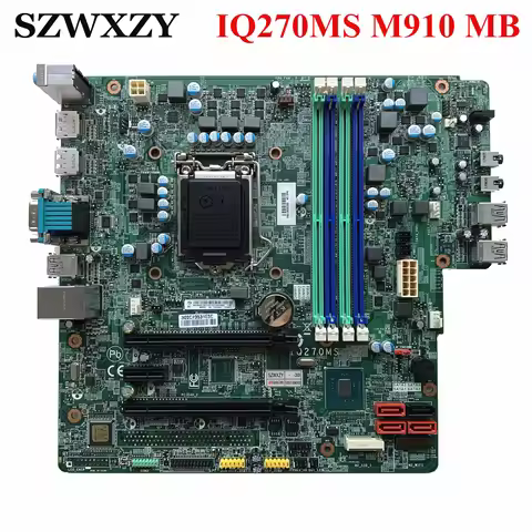 For Lenovo ThinkCentre M910s M910t Desktop Motherboard IQ270MS 00XG203 M910 MB Q270 DDR4 1151 Full T
