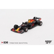 MINIGT 1:64 RedBull RB16B#11Sergio·Perez2021Simulation alloy car model#836Gift Toy Alloy Diecast Mod