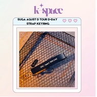 SUGA AGUST D TOUR D-DAY STRAP KEYRING