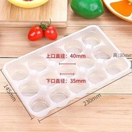 [Packing Box]Fresh Disposable to-Go Box Disposable Wonton Box Takeaway Special Lunch Box Quick-Frozen Dumpling Box Dumpling Steamed Buns to-Go Box Divided Lunch Box