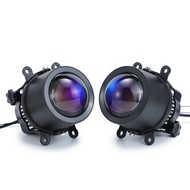 ชุด Projector ไฟตัดหมอกรถยนต์ BI LED รุ่น F8 ขนาด 3 นิ้ว แบบ Blue lens สว่างมากกว่า 400% 6000K 70W