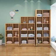 Wardrobe Combination Free Wooden Wardrobe Low Bedroom Small 9C Children Baby Household Locker Storag