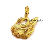 375gold pendant-loket emas 375-Classic Angelo