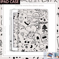 For IPad Pro 11 10.5 9.7 Inch Case with Pen Holder Ipad Air 5 4 3 2 1 Cover Magnetic Sleep Wake Ipad 10th 9th 8th 7th 6th 5th Gen Case Ipad 9.7 2017 2018 10.2 2021 2020 2019 Cover