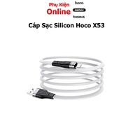 Hoco X53 Silicone phone charging cable has 3 pin options: Micro - Type C - LN - PK Online