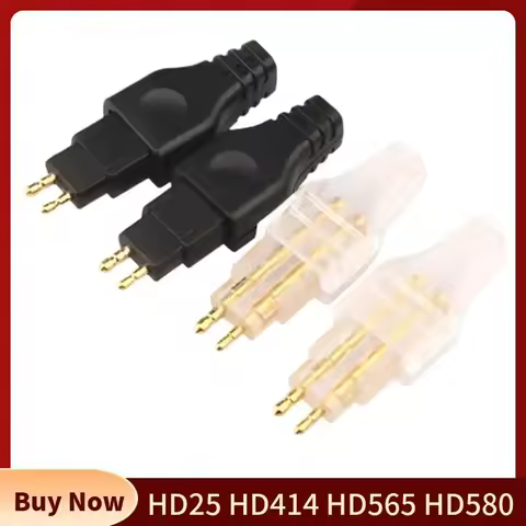 Earphone Plug Audio Connector Soldering HD25 HD414 HD565 HD580 HD600 HD650 Headphone Speaker Termina