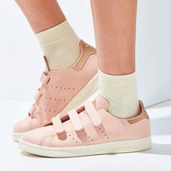 #23旋轉生日慶 adidas Stan smith 限定款Rose玫瑰粉紅魔鬼氈