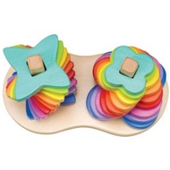 Hape Toys: Double Rainbow Stacker