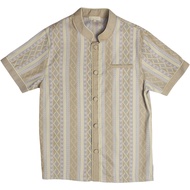 Thai Outfits Dad - TD2503-1 เสื้อลายไทย S ผู้ใหญ่-คุณพ่อ