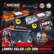 UNIVERSAL LAMPU BEACON LED / BULB HAZARD KELSA 24V – 3FT / 4FT / 5FT (COVER CLEAR / AMBER)