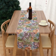 Foreign Trade American Retro Style Bohemian Oil Painting Style Tablecloth Coffee Table Cover Towel C