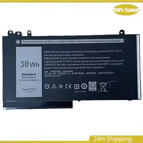 RYXXH Laptop Battery for Dell Latitude 12 5000 E5250 P25S001 E5450 E5550 3150 P21T001 3160 Notebook 