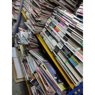 Majalah campuran rojak BM & English. Pelbagai genre. 4 kg. can't choose. pc, kereta, bayi, rumah etc