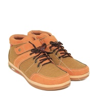 Milton Sepatu Sneakers Boot Pria Margo 03 - Tan