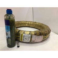 DUNLOP TIRE 90/80-14 tubeless with free pito &amp; tire sealant