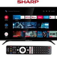 TV LED ANDROID SHARP 50EG1I (GARANSI RESMI 5 TAHUN ) - TV LED ANDROID SHARP 50 INCI - SHARP ANDROID TV 50 INCI - TV ANDROID MURAH - TV ANDROID 50 INCI SHARP