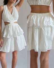 MACHMACHTHELABEL - Marina Cut Out Mini Dress เดรสเว้าเอว (พร้อมส่ง)